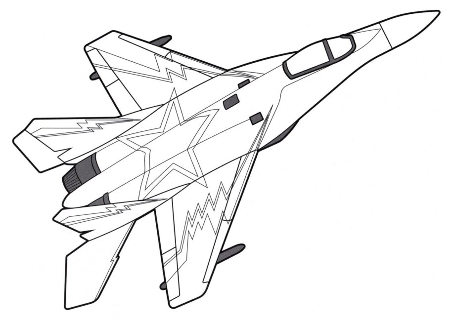 MiG-35 Coloriage