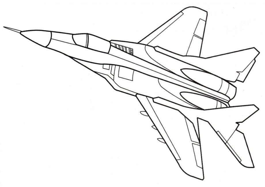 MiG-29 Coloriage