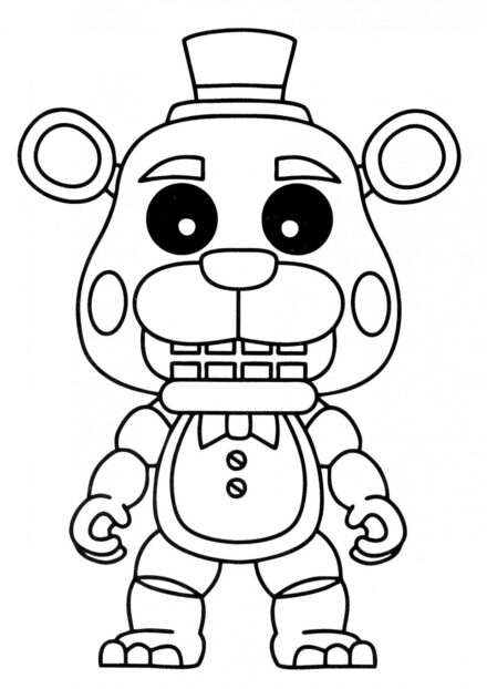 Helpy Bear Coloriage