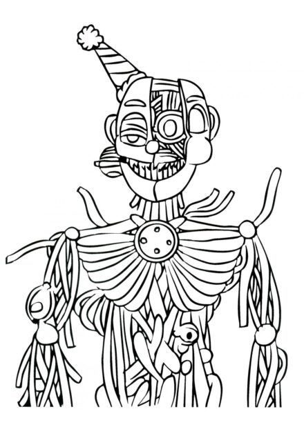 Ennard Coloriage