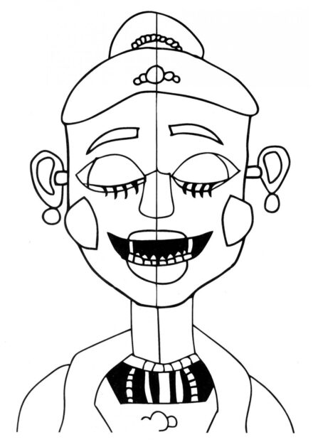 Ballora Coloriage