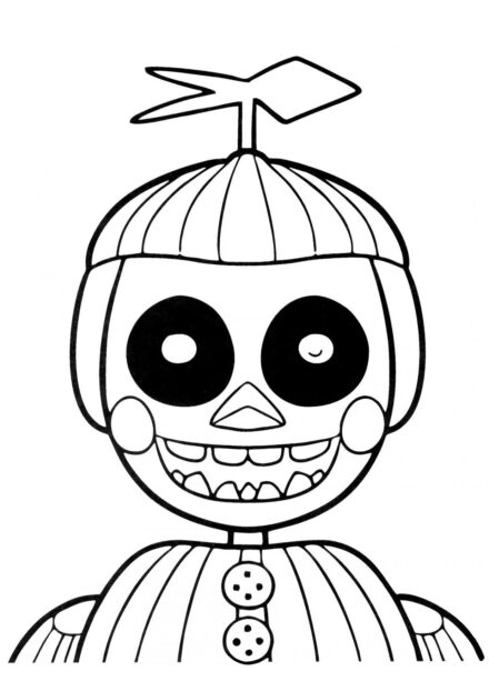 Balloon Boy FNAF Coloriage