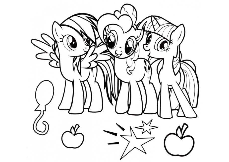 Coloriage Twilight avec ses Amis