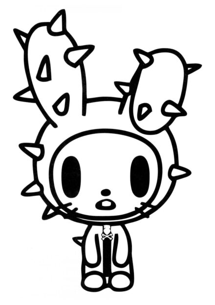 Tokidoki Coloriage - Truffle le Lapin