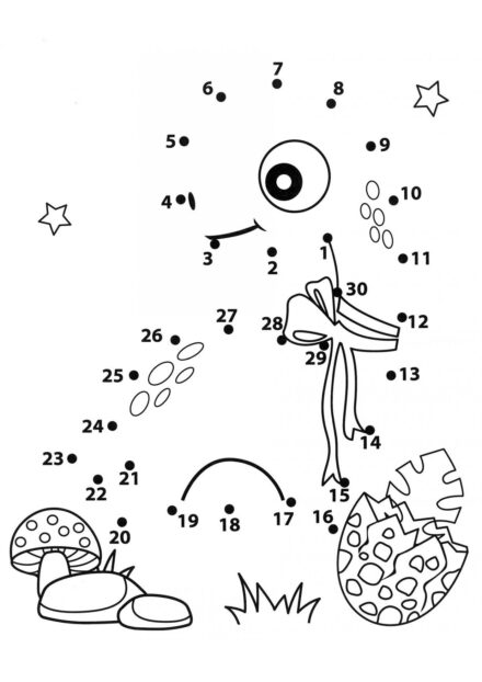 Page de Coloriage de Bébé Dinosaure avec un Noeud